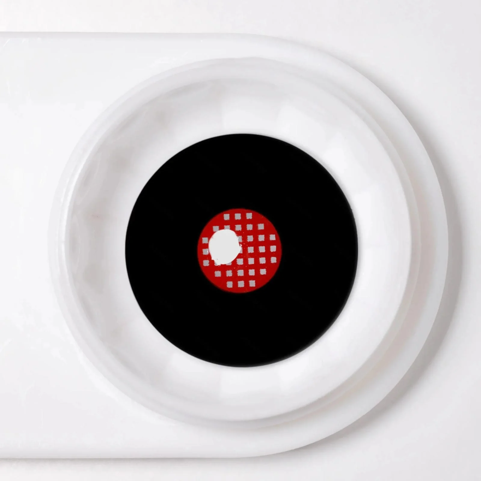 17mm Black Mesh Mini Sclera Contacts - Image 4