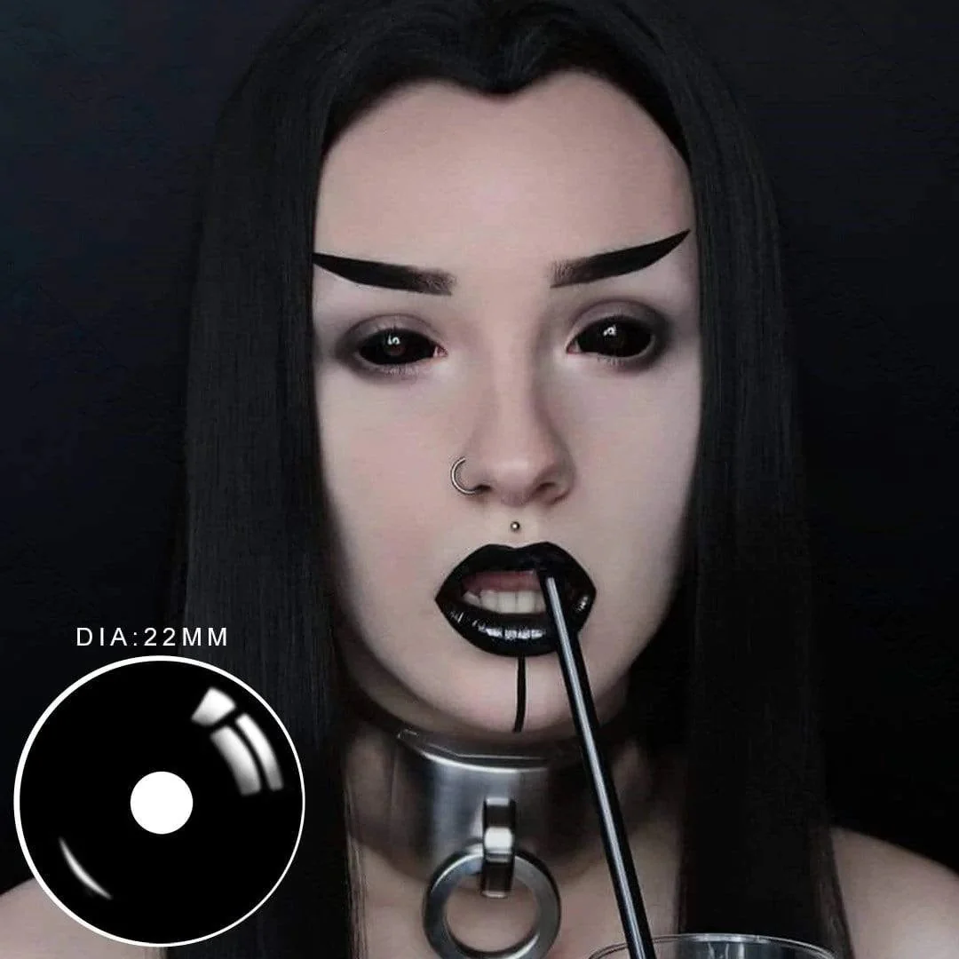 22MM Full Eye Black Sclera - Image 8