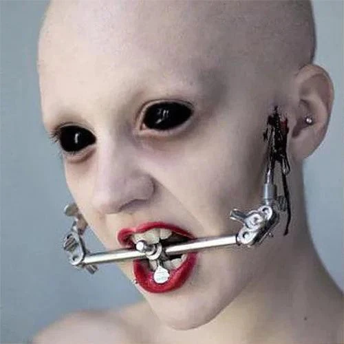 22MM Full Eye Black Sclera - Image 9