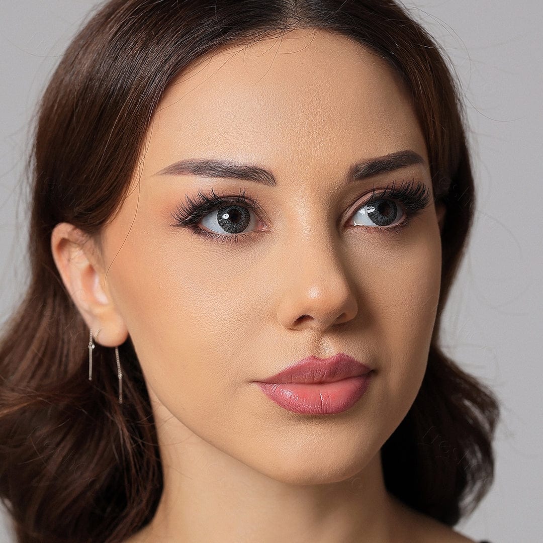 3 Tone Sterling Gray Coloured Contacts - Image 5