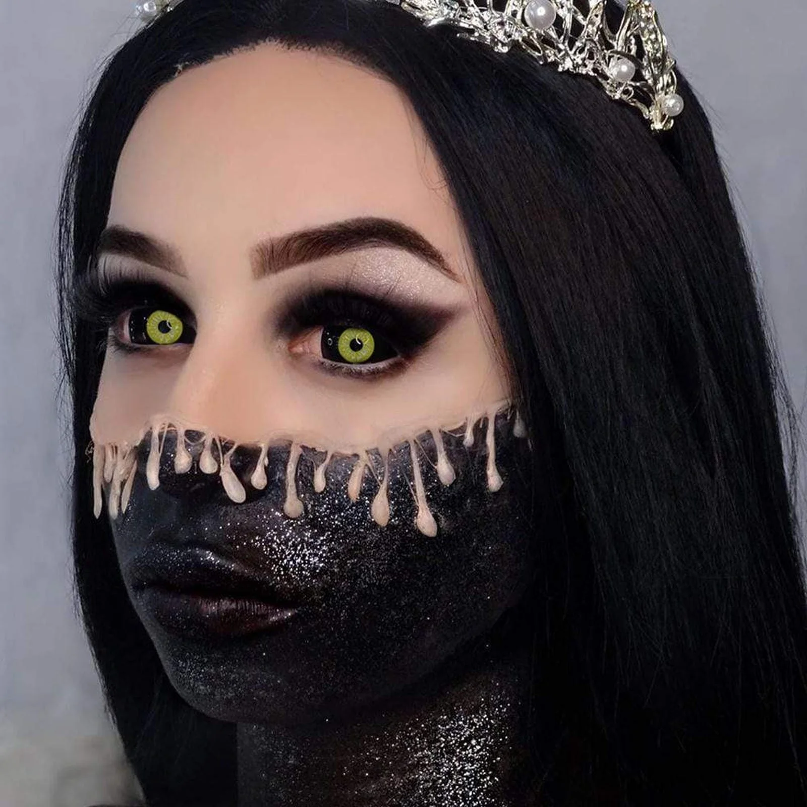 Black And Yellow Full Eye 22mm Sclera - Image 3
