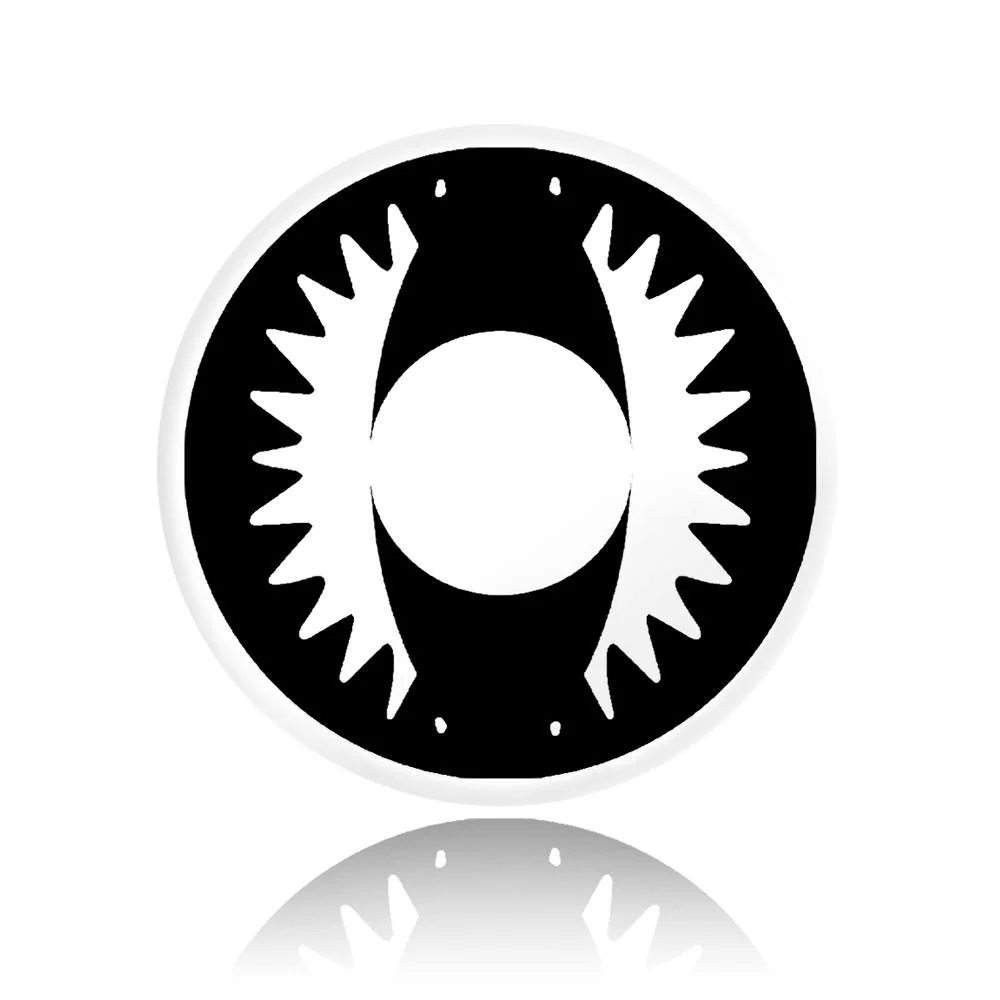 Black Dragon Eye Halloween Contacts - Image 6