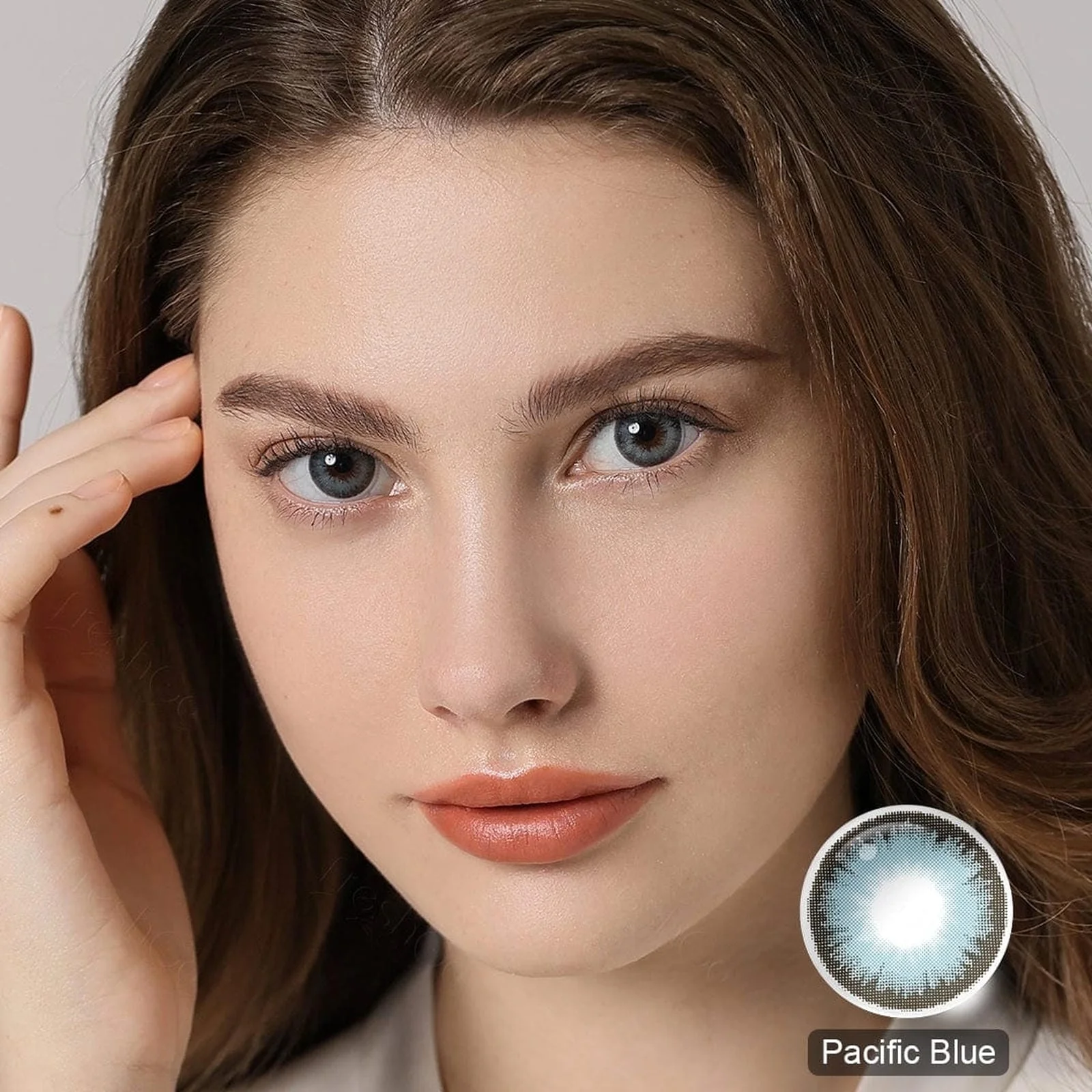Diamond Pacific Blue Coloured Contacts - Image 3