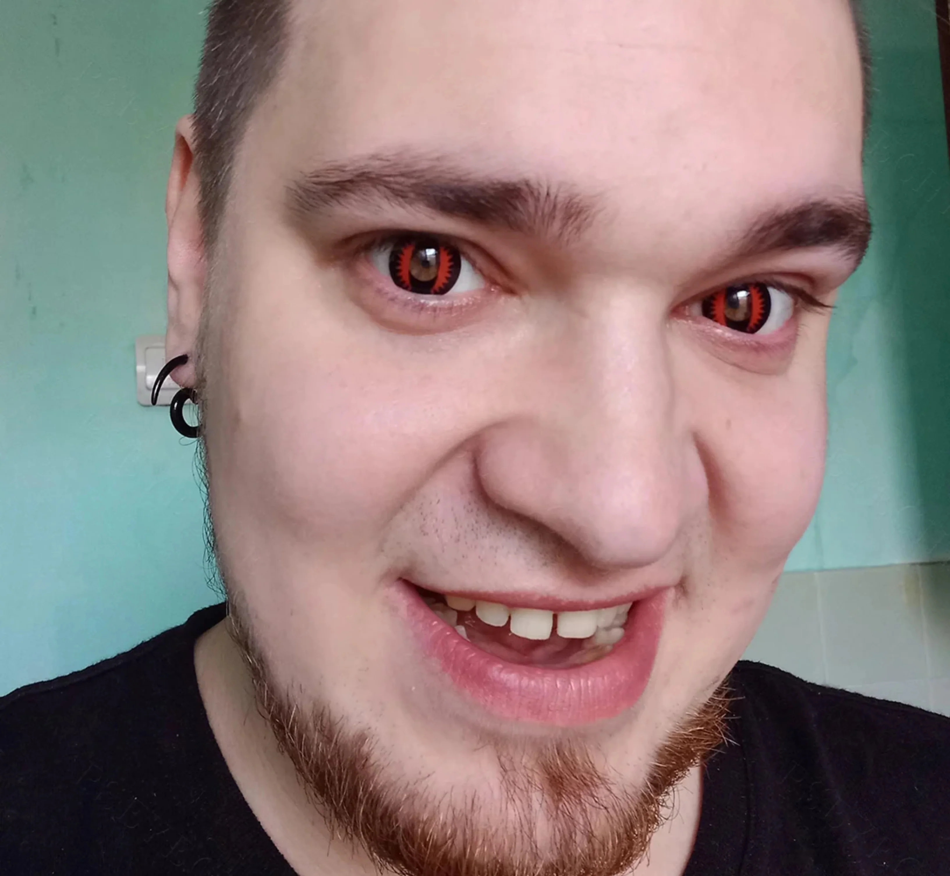 Fire Dragon Eye Halloween Contacts - Image 6