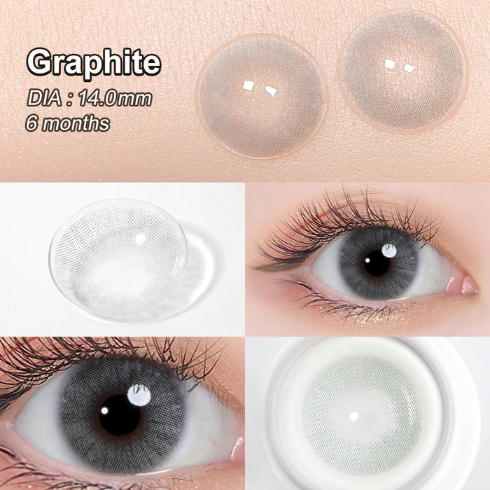 Hidrocor Graphite Colored Contacts - Image 4