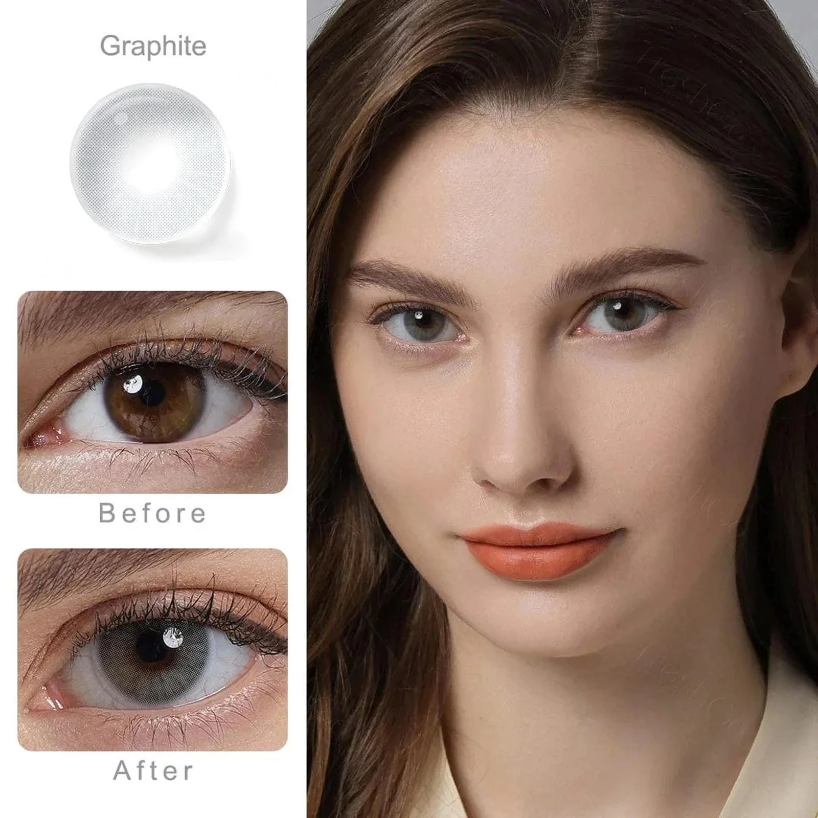 Hidrocor Graphite Colored Contacts - Image 6