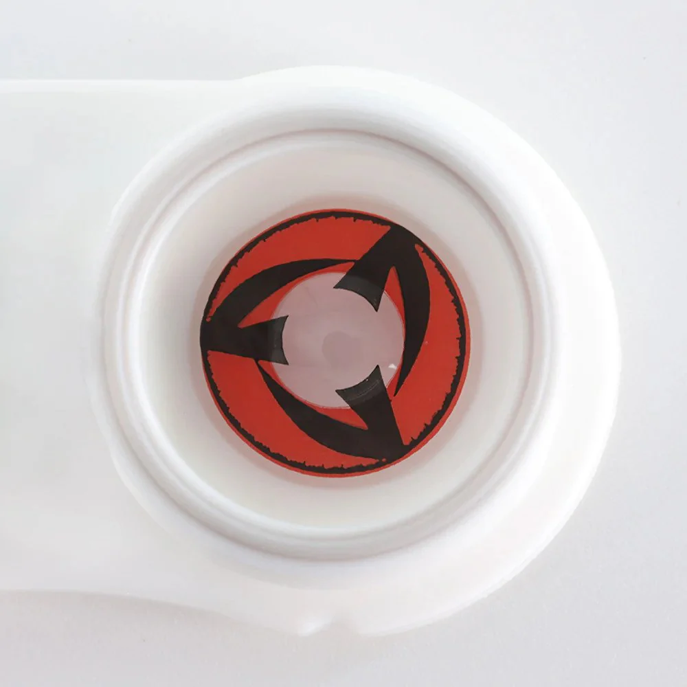 Naruto Kakashi Sharingan Cosplay Contacts - Image 7