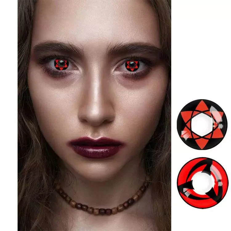 Sasuke Mangekyou Sharingan Cosplay Contacts - Image 4