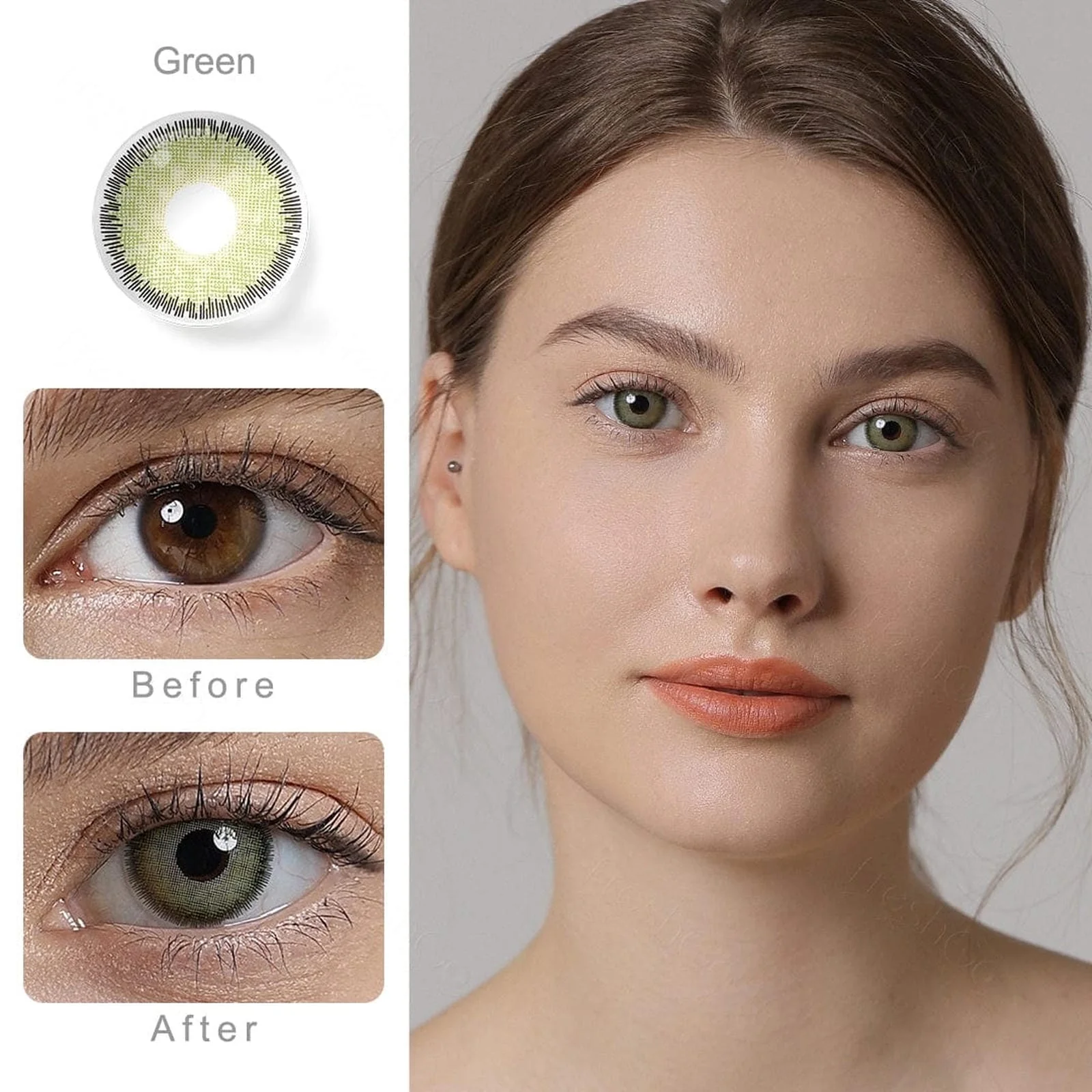 Premium Green Coloured Contacts - Image 6