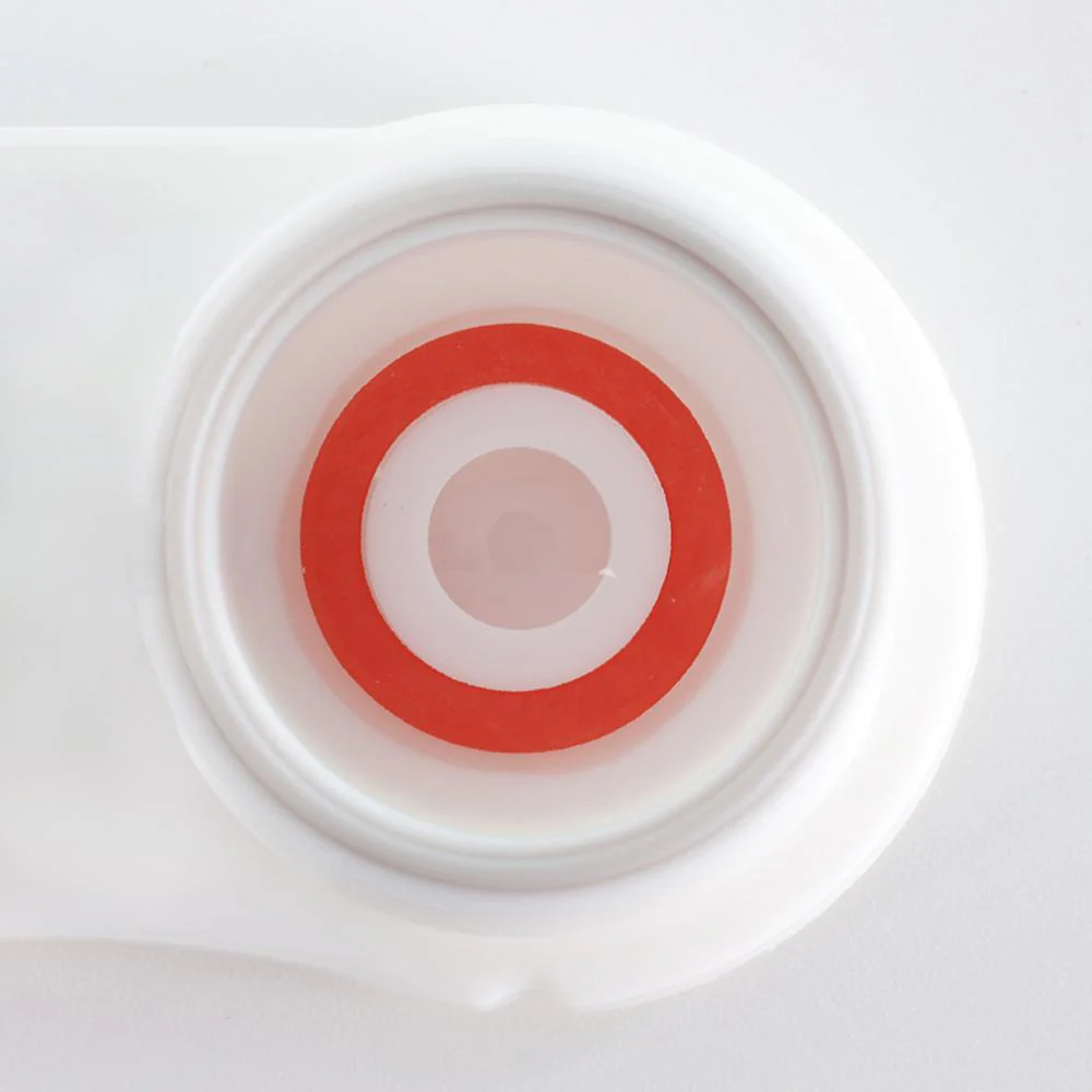 Red Ring Halloween Contacts - Image 2