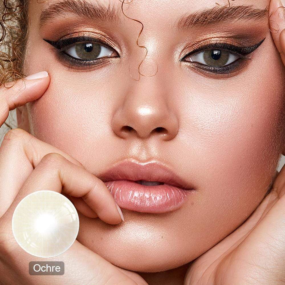Rio Ochre Brown Colored Contacts - Image 2
