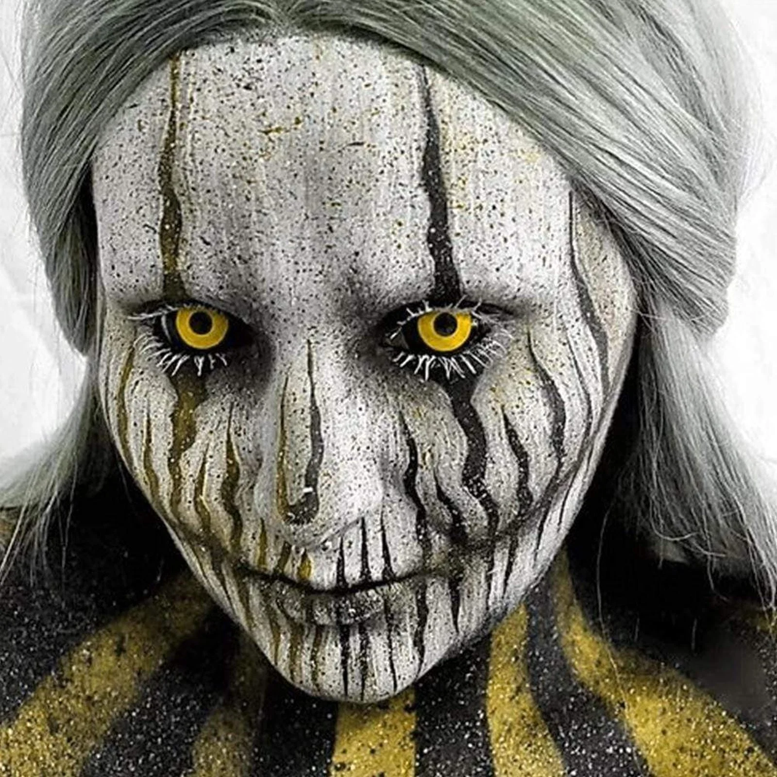 Sith Ichigo Black and Yellow Full Eye 22mm Sclera - Image 3