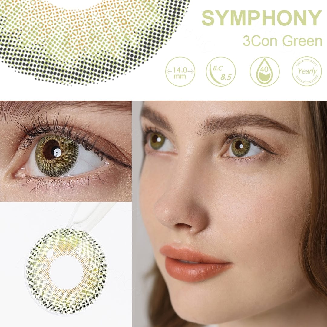Symphony 3Con Hazel Coloured Contacts - Image 7